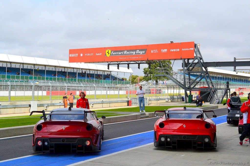 silverstone ferrari thrill